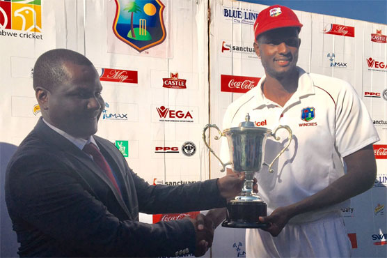 West Indies win series after drawn Zimbabwe Test
