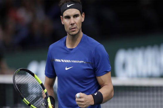 Tennis: Nadal battles past Cuevas to reach Paris quarters