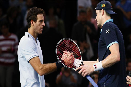 Tennis: Isner ends Del Potro's London bid as Nadal withdraws