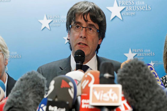 Sacked Catalan leader freed on bail in Belgium