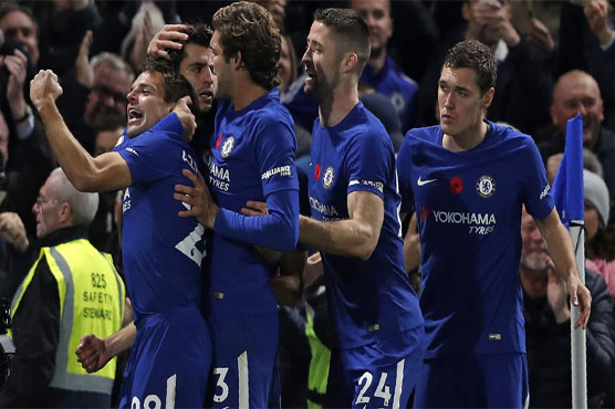Football: Morata strikes as Chelsea derail United title bid