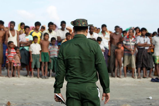 Myanmar army denies Rohingya abuses ahead of Tillerson visit