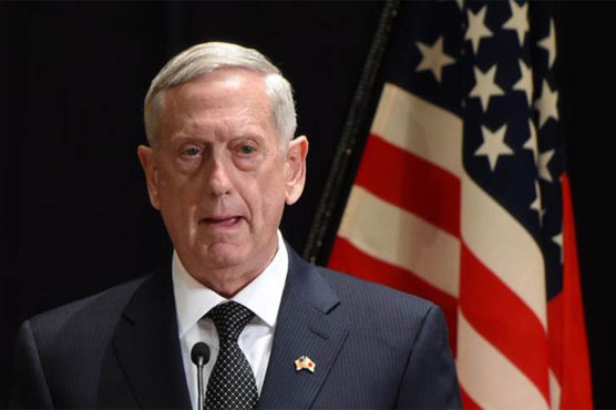 US won't walk away from Syria war until talks progress: Mattis