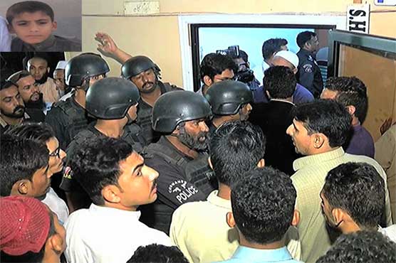 The indicted cop of orangi town firing incident roams free