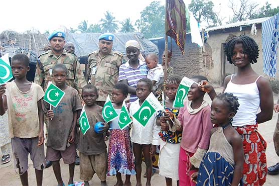 Pakistani peacekeepers awarded UN medals for stabilizing Liberia