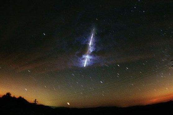 100 full moons: Blazing fireball lights up Arctic sky