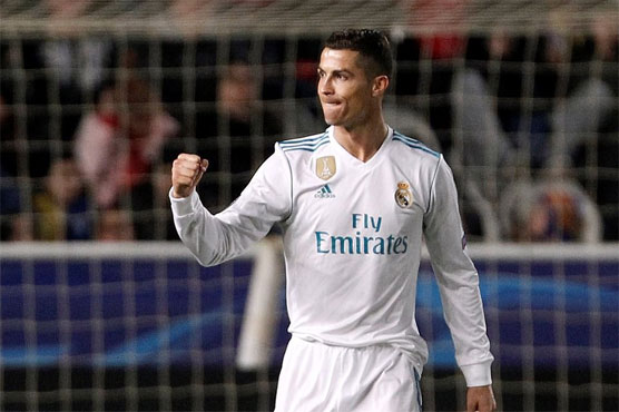 Football: Ronaldo hits brace as Real surge into last 16