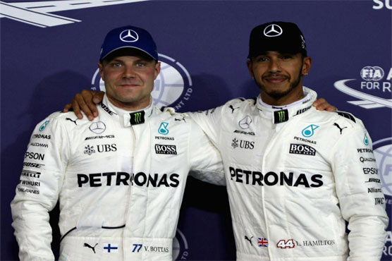 Formula One: Bottas beats Hamilton to take Abu Dhabi pole