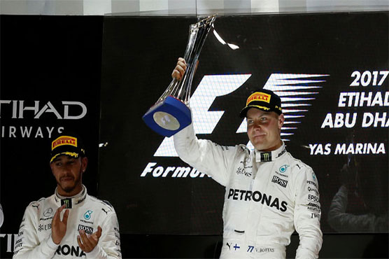 Formula One: Bottas holds off Hamilton in Abu Dhabi GP