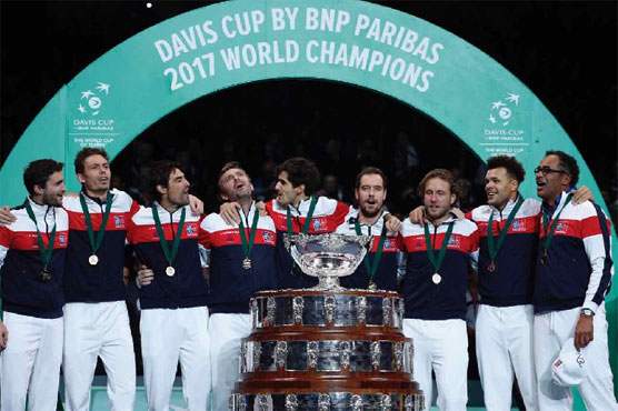Tennis: Pouille powers France to Davis Cup glory