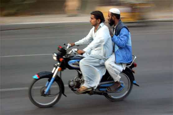 Pillion riding ban lifted in Lahore, Karachi, other cities