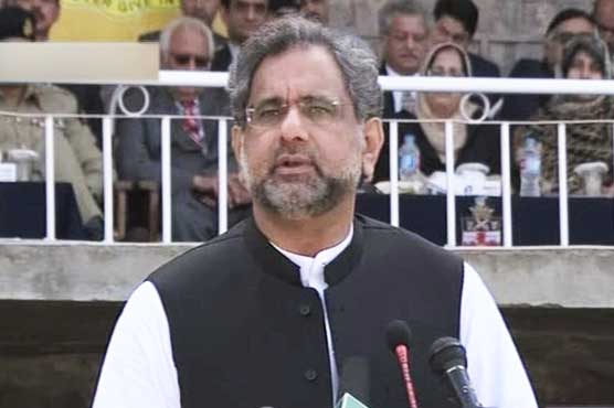PM Abbasi pledges to continue promoting democratic values in Pakistan