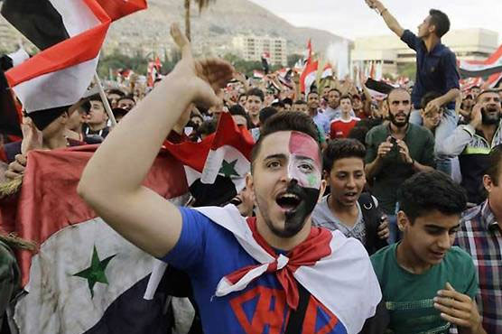 Football: Disputed penalty lifts Syria World Cup hopes