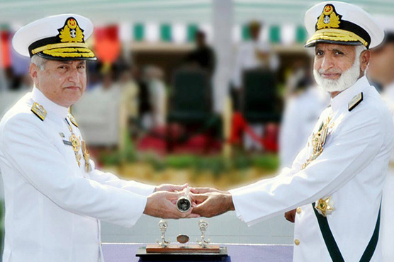 No greater honour than serving country: outgoing navy chief