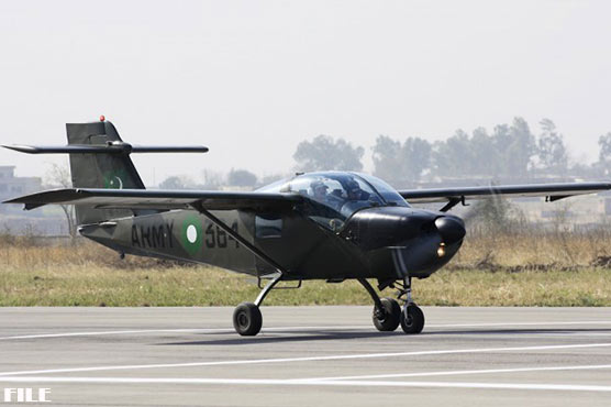 Army aviation plane crashes, three officials injured