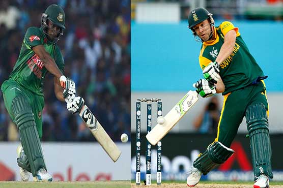 Shakib, De Villiers return for one-day series