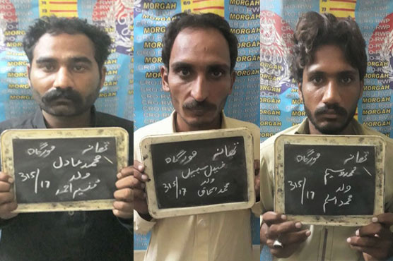 Rawalpindi police arrest three for kidnapping girls, making immoral videos