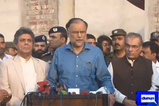 Pakistan will progress if institutions observe jurisdictions: Ahsan Iqbal