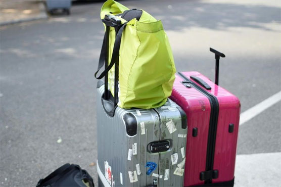 Thief in a suitcase robs bus baggage in Paris