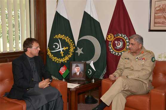 COAS discusses regional security situation with the Afghan ambassador