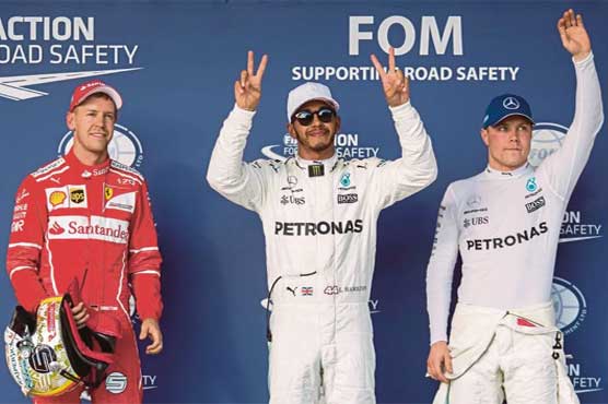 Formula One: Hamilton on US pole, doubts title will be wrapped up