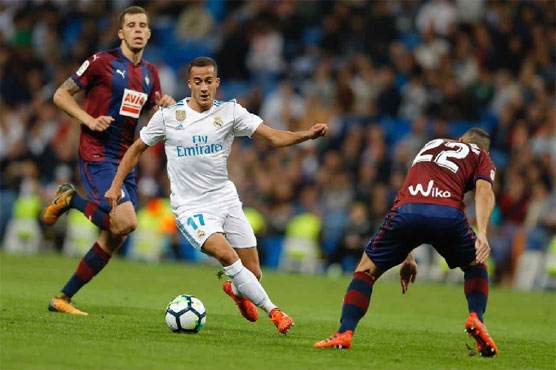Football: Routine win keeps Real pressure on Barca