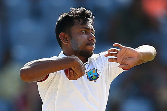 WIndies close on victory as Bishoo strikes