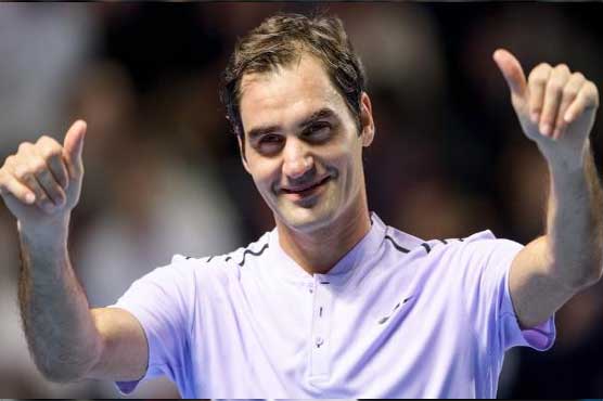 Tennis: Federer into 13th Basel final, faces del Potro again