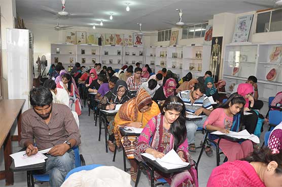 Entry test for medical students retaken across Punjab today