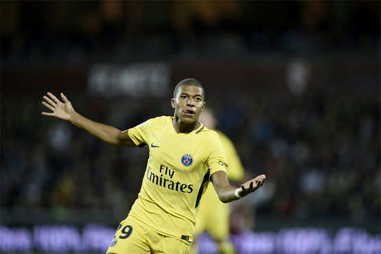 Football: Mbappe nets debut strike as PSG thrash Metz