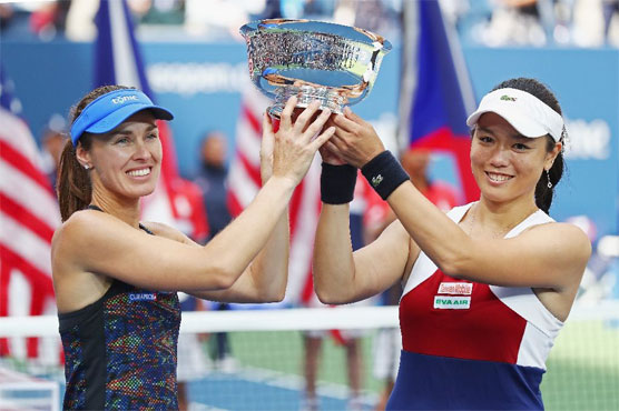 Tennis: Hingis, Chan capture US Open women's doubles crown