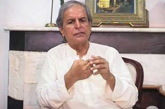 Javed Hashmi pledges support for PML-N in NA-120 by-polls