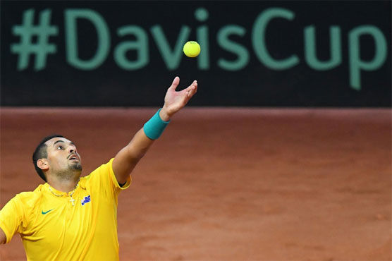 Tennis: 'Not serious' Kyrgios pulls Aussies level in Davis Cup