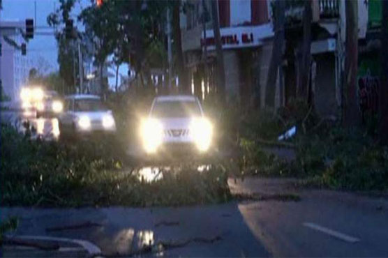 Category-5 Maria makes landfall in 'potentially catastrophic' hurricane