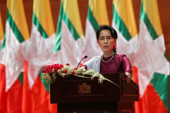 Suu Kyi appeals to global community, vows to repatriate some Rohingya