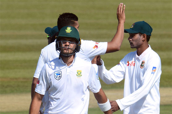 Markram run out three short of century on debut