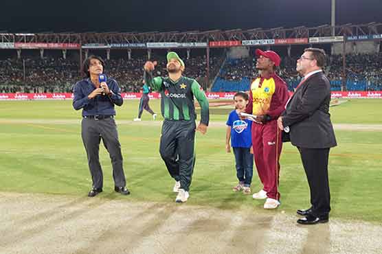 West Indies opt to bowl against Pakistan in first T20