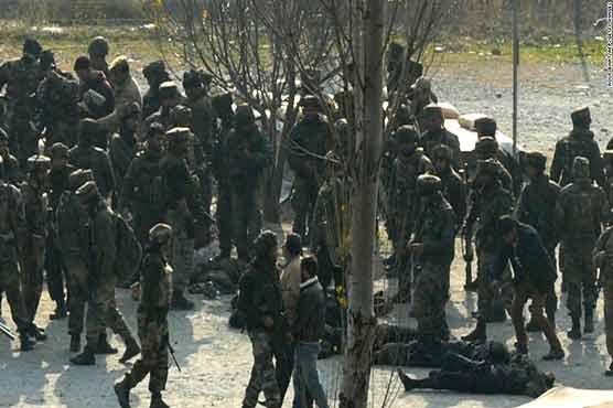 12 militants gunned down in Kashmir encounters