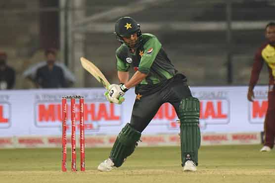 Talat’s 41-run blitz propels Pakistan to 203 against West Indies
