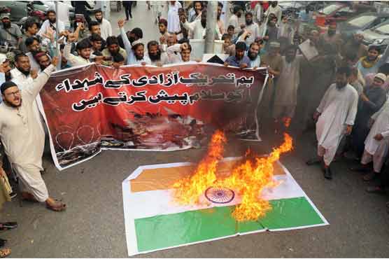 Thousands take to streets to protest massacre in Indian-held Kashmir