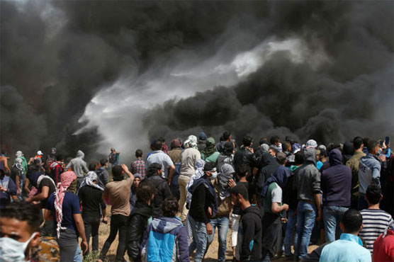 Seven Palestinians killed as new clashes erupt along Gaza border