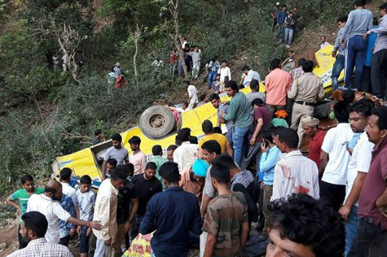 30 dead, mostly children, as India school bus plunges off cliff