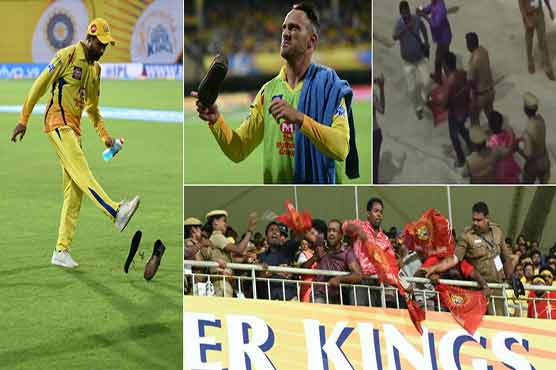 IPL: Shoes hurled at CSK players at MA Chidambaram Stadium