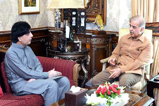 Shehbaz meets Nisar, discusses Nawaz's disqualification 