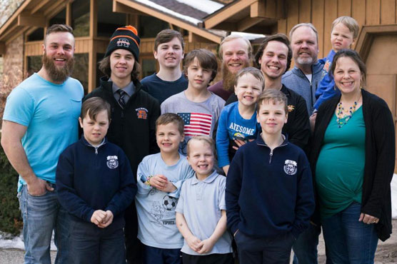 Michigan couple gives 14th son creative middle name