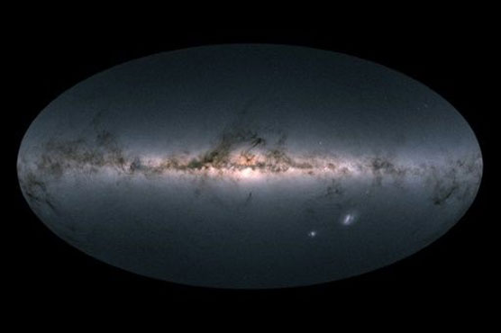 ESA releases richest star map ever of Milky Way ESA releases richest star map ever of Milky Way