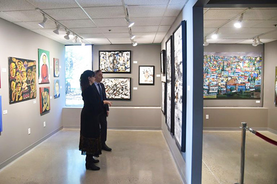 Landmark Palestinian art museum opens doors in US