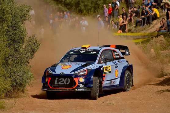 Tanak opens 23-second lead on Rally of Argentina