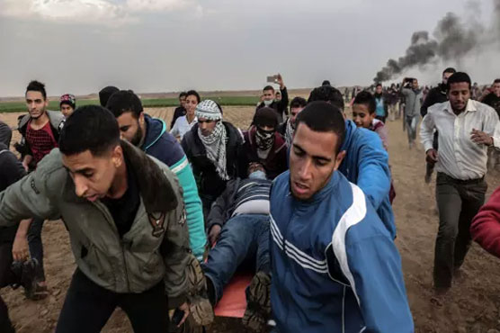 Palestinian teen dies of wounds from Israel-Gaza border shooting: ministry