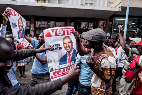 Tension mounts as Zimbabwe opposition claims election victory